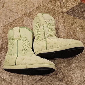 Montana silversmiths cowboy boot slipper